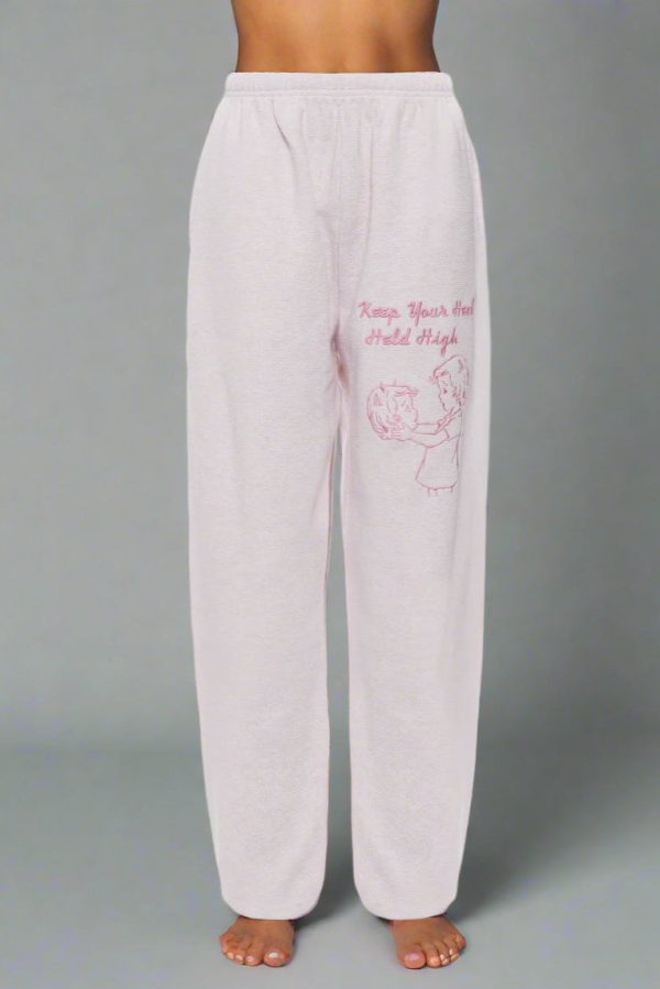 Boys Lie Dangerous Affection Kimmy Jogger Pant Colour: Pink Size: XS/S