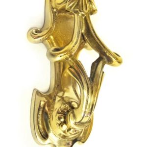 Brass Willow Twist Door Knocker