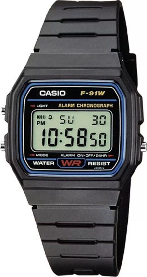 Casio F-91 Microlight Watch