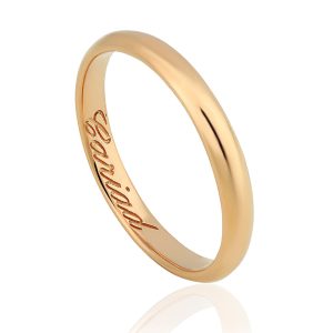 Clogau 1854 18ct Rose Gold 3mm Wedding Ring - M