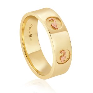 Clogau Tree Of Life Insignia 9ct Yellow Gold Ring - T