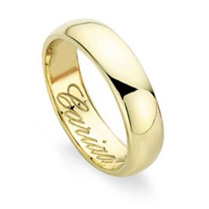 Clogau Windsor 18ct Yellow Gold 5mm Wedding Ring - S