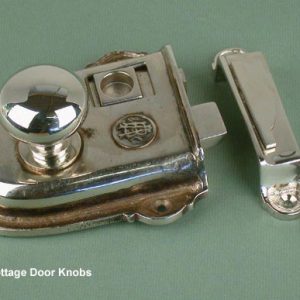 Cromwell Nickel Rim Latch Set