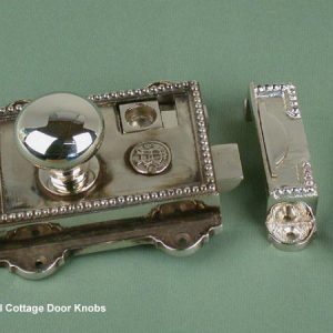 Regency Nickel Rim Latch Set