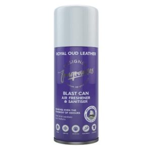 Designer Fragrances Royal Oud Leather Blast Can Air Freshener 400ml