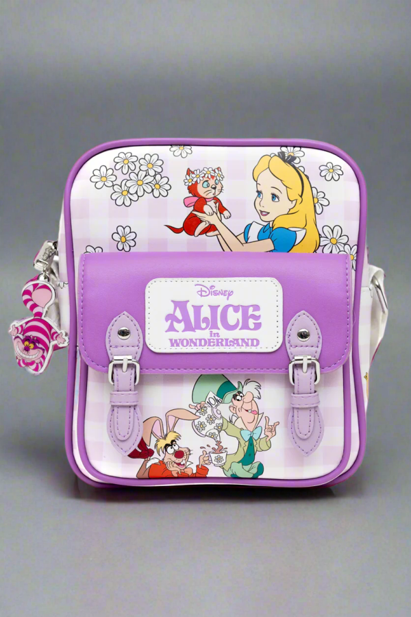 Buckle Down Products Disney Alice in Wonderland Backpack Colour: Purple