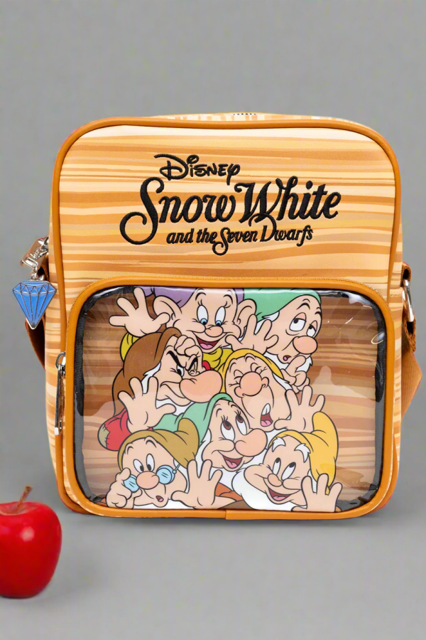 Buckle Down Products Disney Snow White Vegan Backpack Colour: Brown