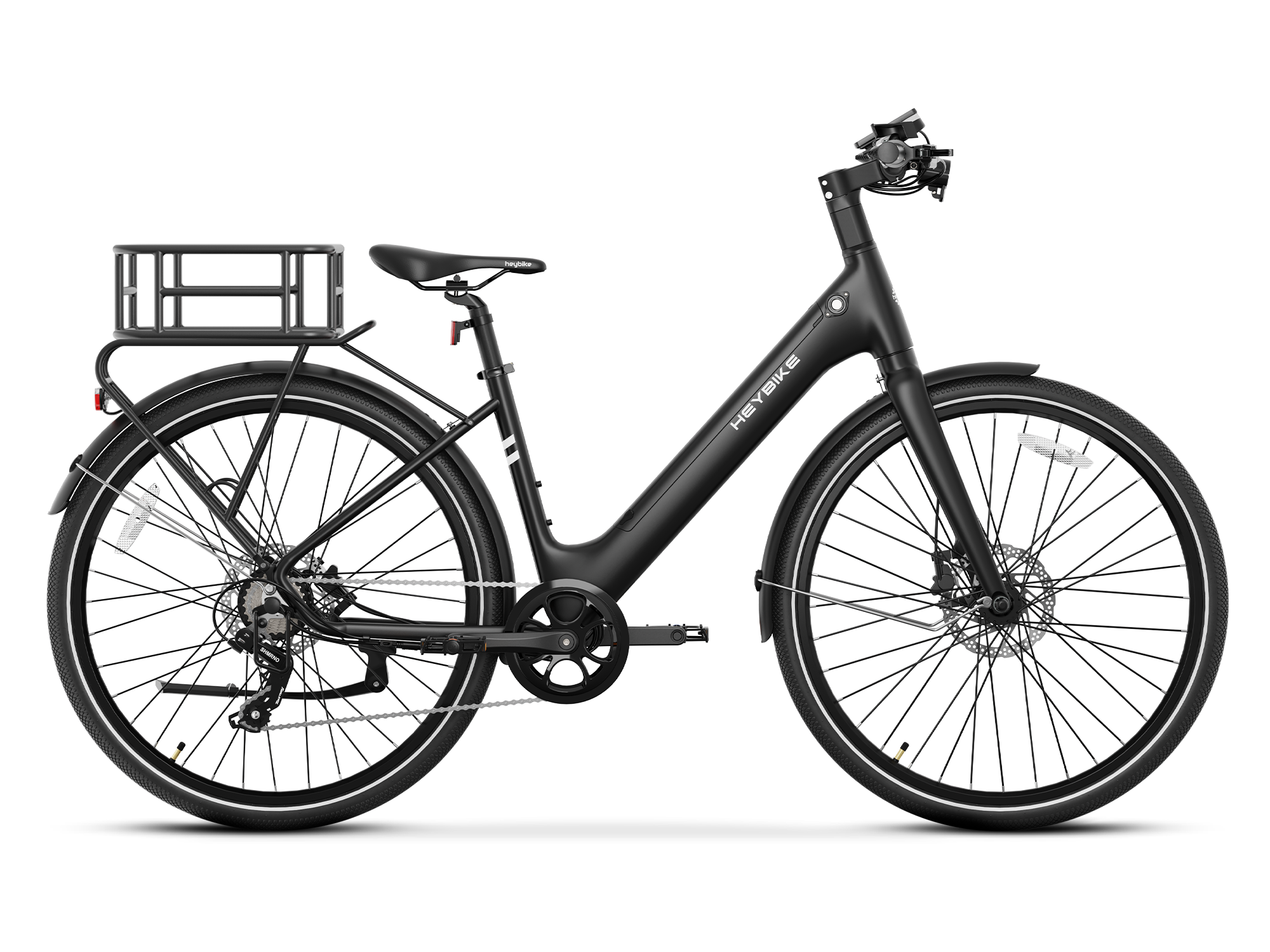 Heybike EC 1-ST with rear Basket