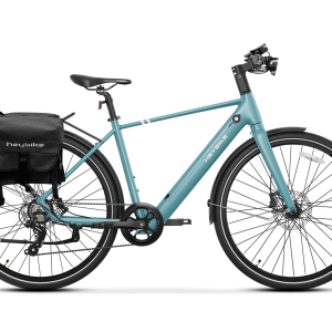 Heybike EC 1 with black Pannier Bag
