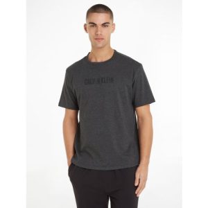 Calvin Klein Mens Charocal Heather Intense Power Lounge T-Shirt