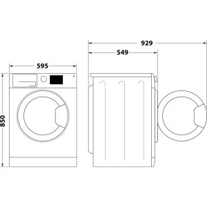 Indesit EWDE861483SUK