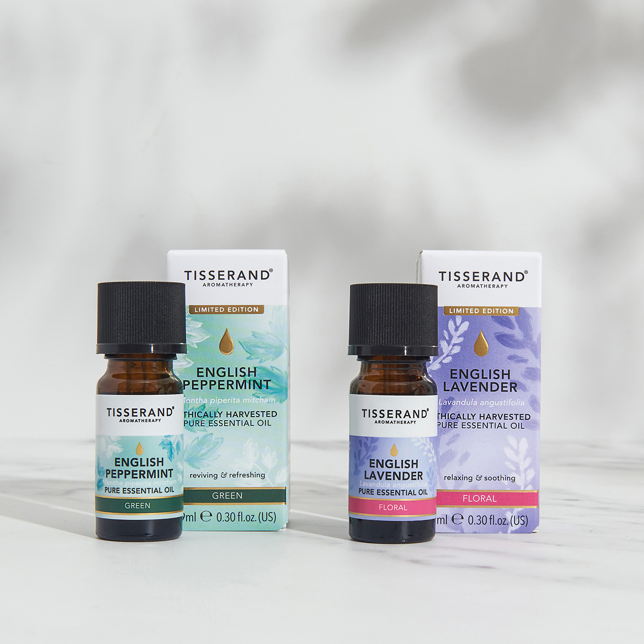 English Lavender & Peppermint Essential Oils Duo