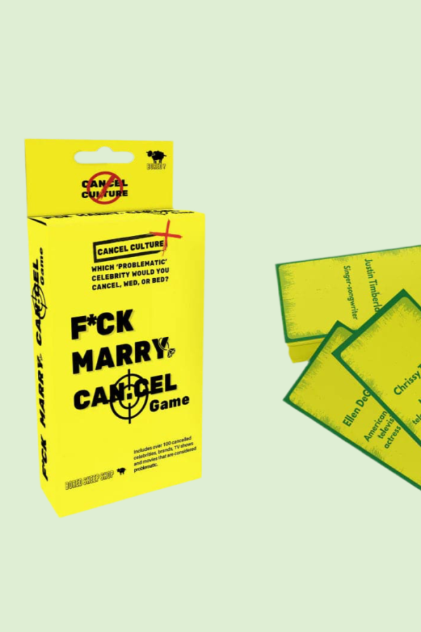 Bored Sheep F**K Marry Cancel Game Colour: Yellow