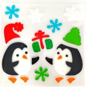 Gel Christmas Window Stickers