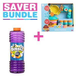 Hey Duggee Bubble Bundle + Bubblz 1Ltr. Bubble Solution Bundle