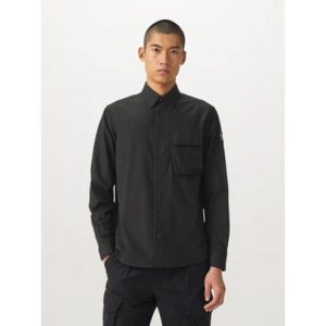 Belstaff Mens Black Scale Shirt