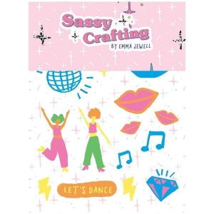 Sassy Crafting Sticker Set Disco | 10 Sheets