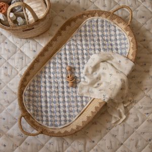 Maize Changing Basket & Cotton Liner - Coastline