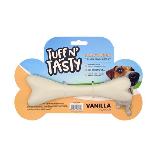 Tuff 'n' Tasty Flavoured Nylon Bone Chew Toy 19cm