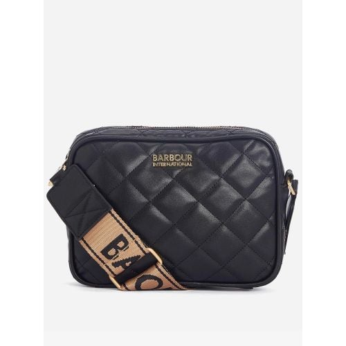 Barbour Womens Black Quilted Sloane Crossbody Bag