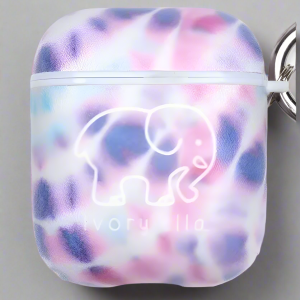 Ivory Ella Pastel Ripple Airpod Case Colour: Purple