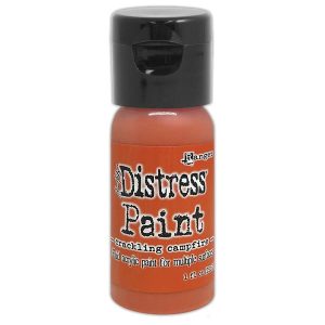 Ranger Ink Tim Holtz Distress Paint Orange | Crackling Campfire