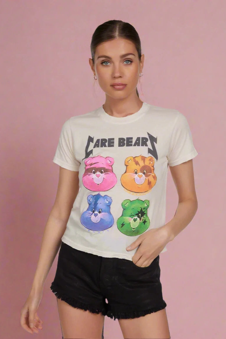 Lauren Moshi Ursula Rock Care Bears Tee Size: XL Colour: Black