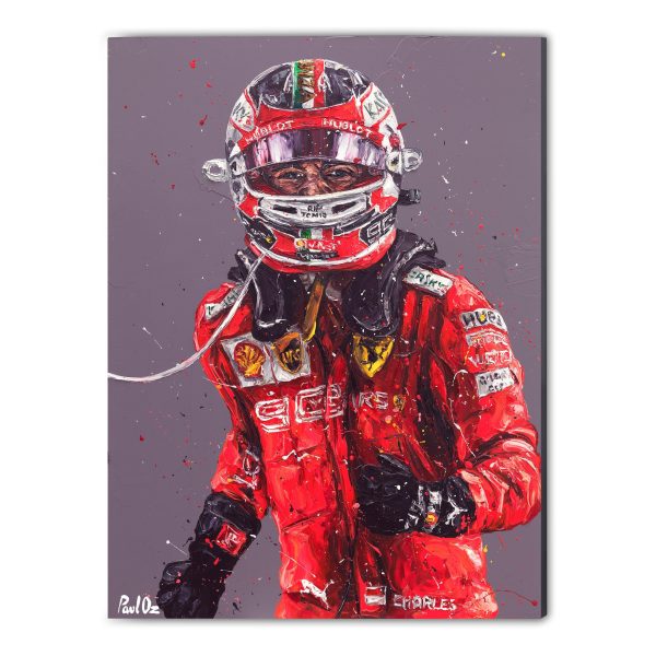 Charles Leclerc Embellished Print – Paul Oz