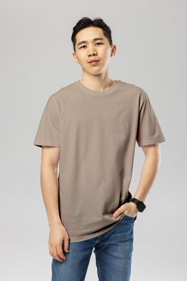 Pitod Pitod T-Shirt | Colour: Desert Dust | Size: XXS | T-Shirts | Unisex Genderless Sustainable