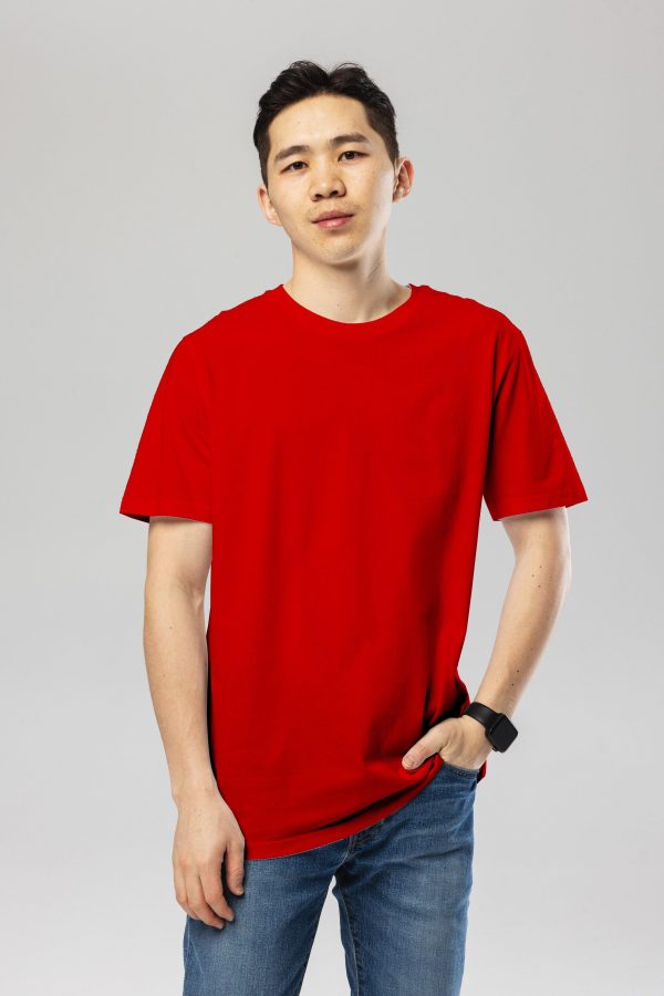 Pitod Pitod T-Shirt | Colour: Red | Size: 5XL | T-Shirts | Unisex Genderless Sustainable