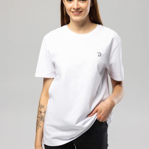 Pitod Chest Logo T-Shirt | Colour: White | Size: 5XL | T-Shirts | Unisex Genderless Sustainable