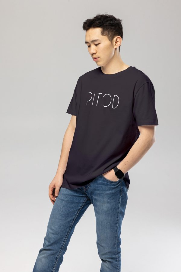 Pitod Logo T-Shirt | Colour: Anthracite | Size: XL | T-Shirts | Unisex Genderless Sustainable