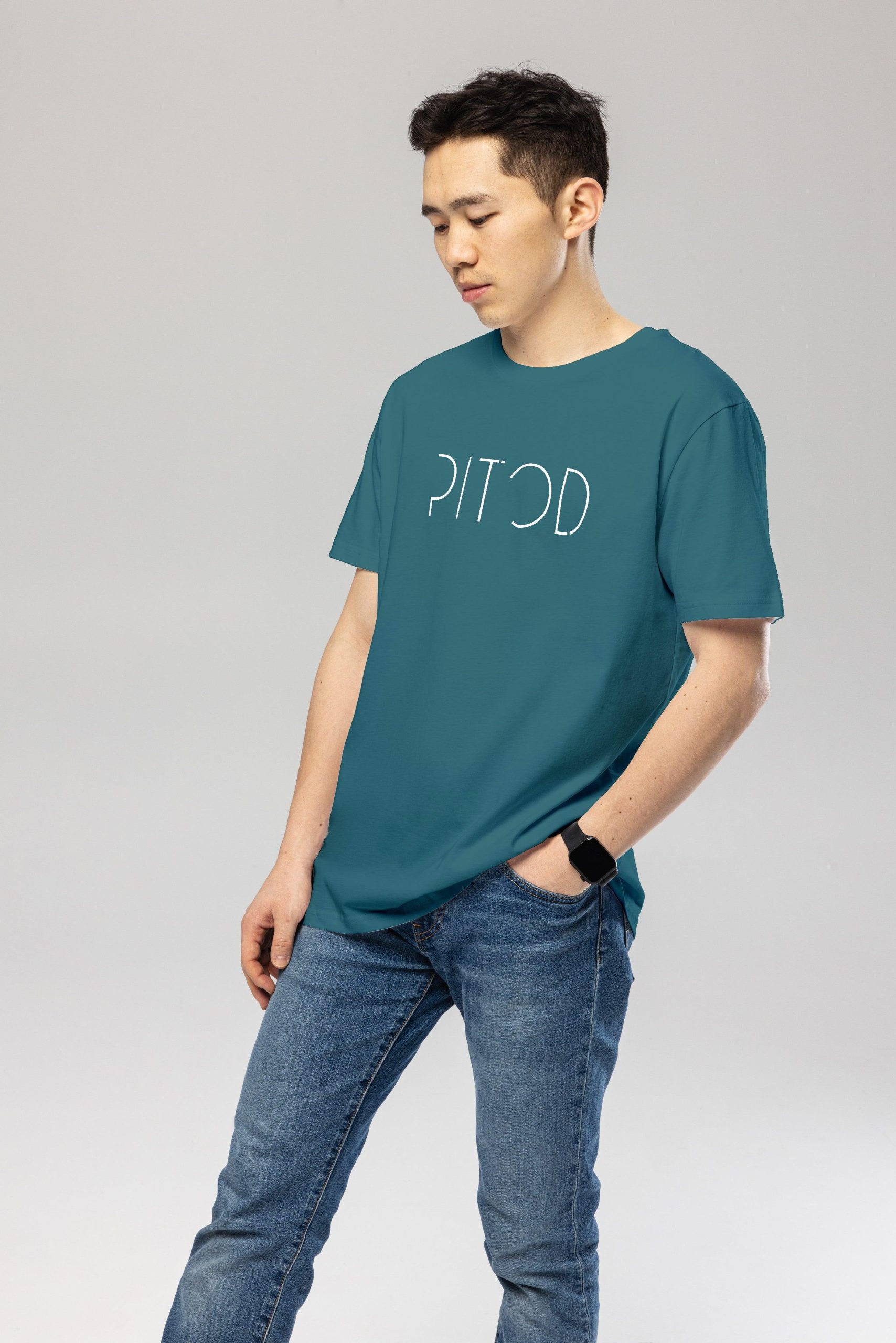 Pitod Logo T-Shirt | Colour: Stargazer | Size: S | T-Shirts | Unisex Genderless Sustainable