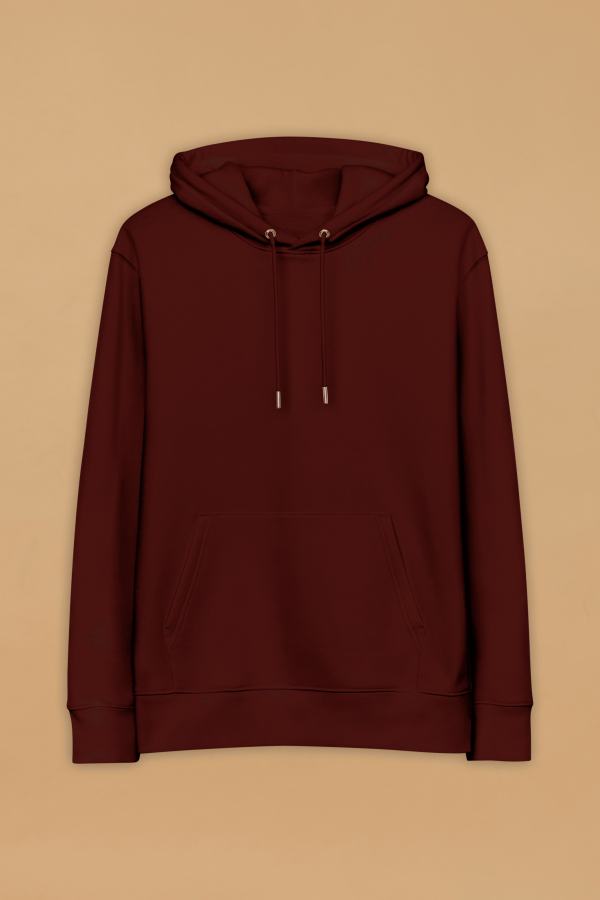 Pitod Pitod Hoodie | Colour: Burgundy | Size: L | Hoodie | Unisex Genderless Sustainable