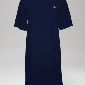 Pitod Printed P Polo Shirt Dress | Colour: French Navy | Size: XS | Dresses | Unisex Genderless Sustainable