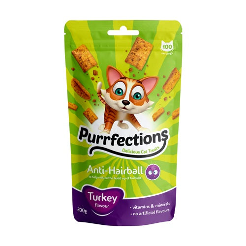 Purrfections Turkey Cat Treats 200g