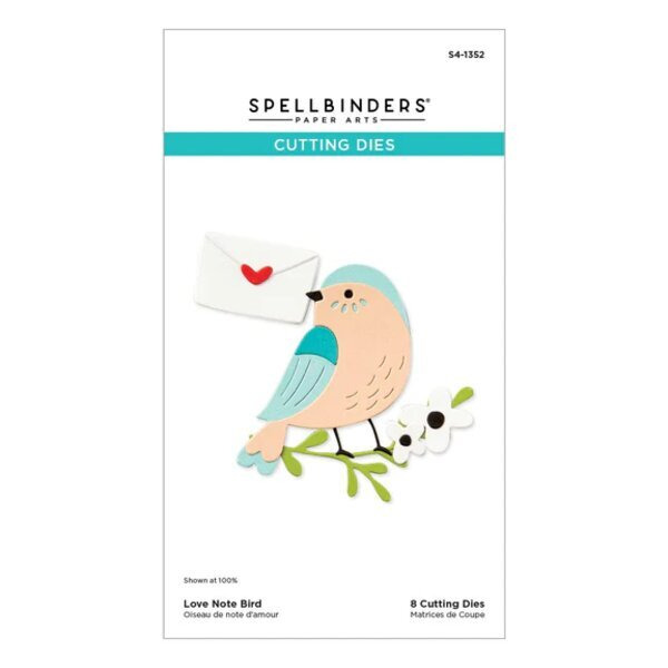 Spellbinders Die Set Out and About Love Note Bird | Set of