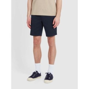 Farah Mens True Navy Hawk Twill Short