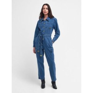 Barbour Womens Authentic Wash Hamilton Jumpsuit