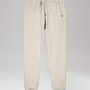 Pitod Embroidered P Joggers | Colour: Natural Raw | Size: 2X-Large | Joggers | Unisex Genderless Sustainable