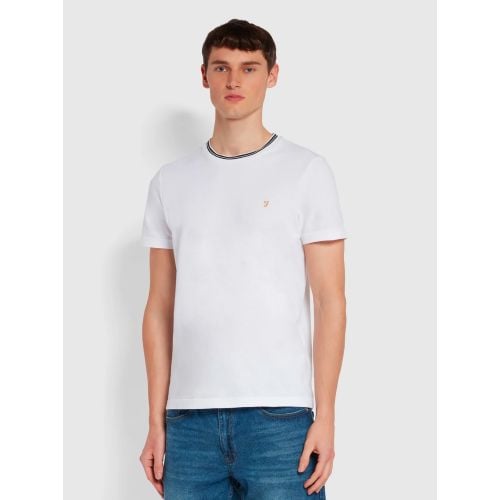 Farah White Meadows T-Shirt