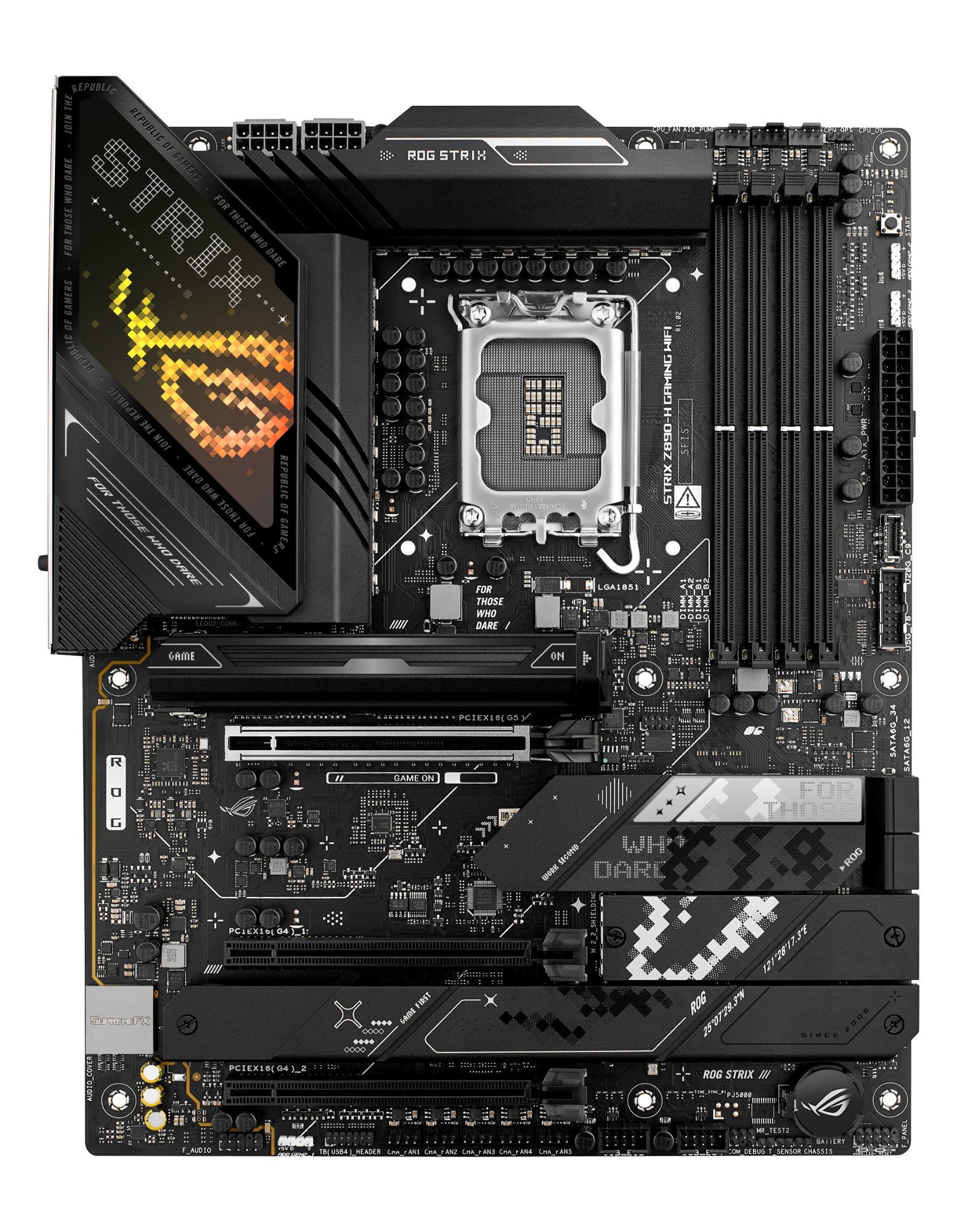 ASUS ROG STRIX Z890-H GAMING WIFI Intel Z890 LGA 1851 (Socket V1) ATX