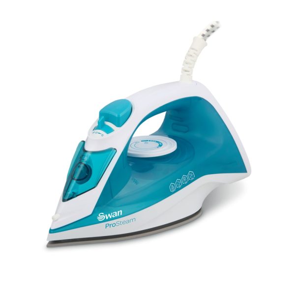 Swan 2200W Steam Iron with Ceramic Soleplate