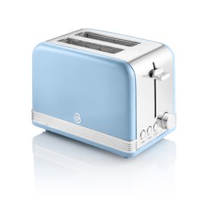 Swan 2 Slice Retro Toaster