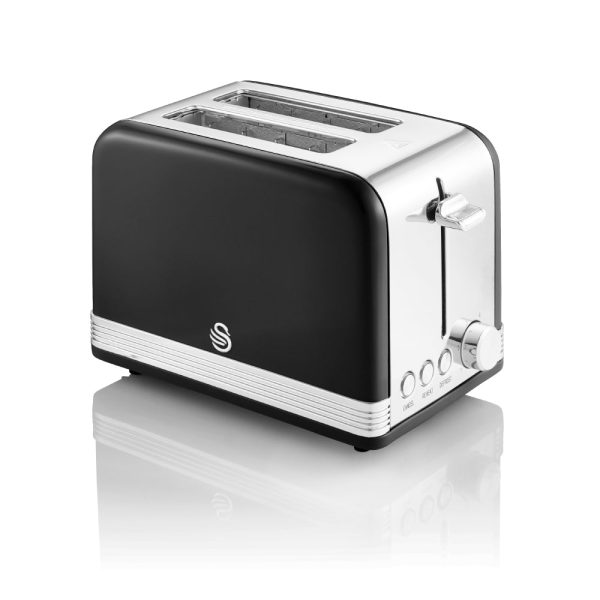 Swan 2 Slice Retro Toaster