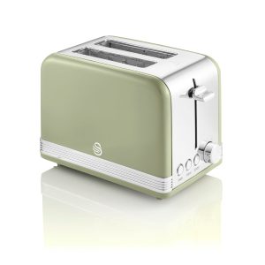 Swan 2 Slice Retro Toaster