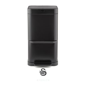 70L Dual Recycling Sensor Bin