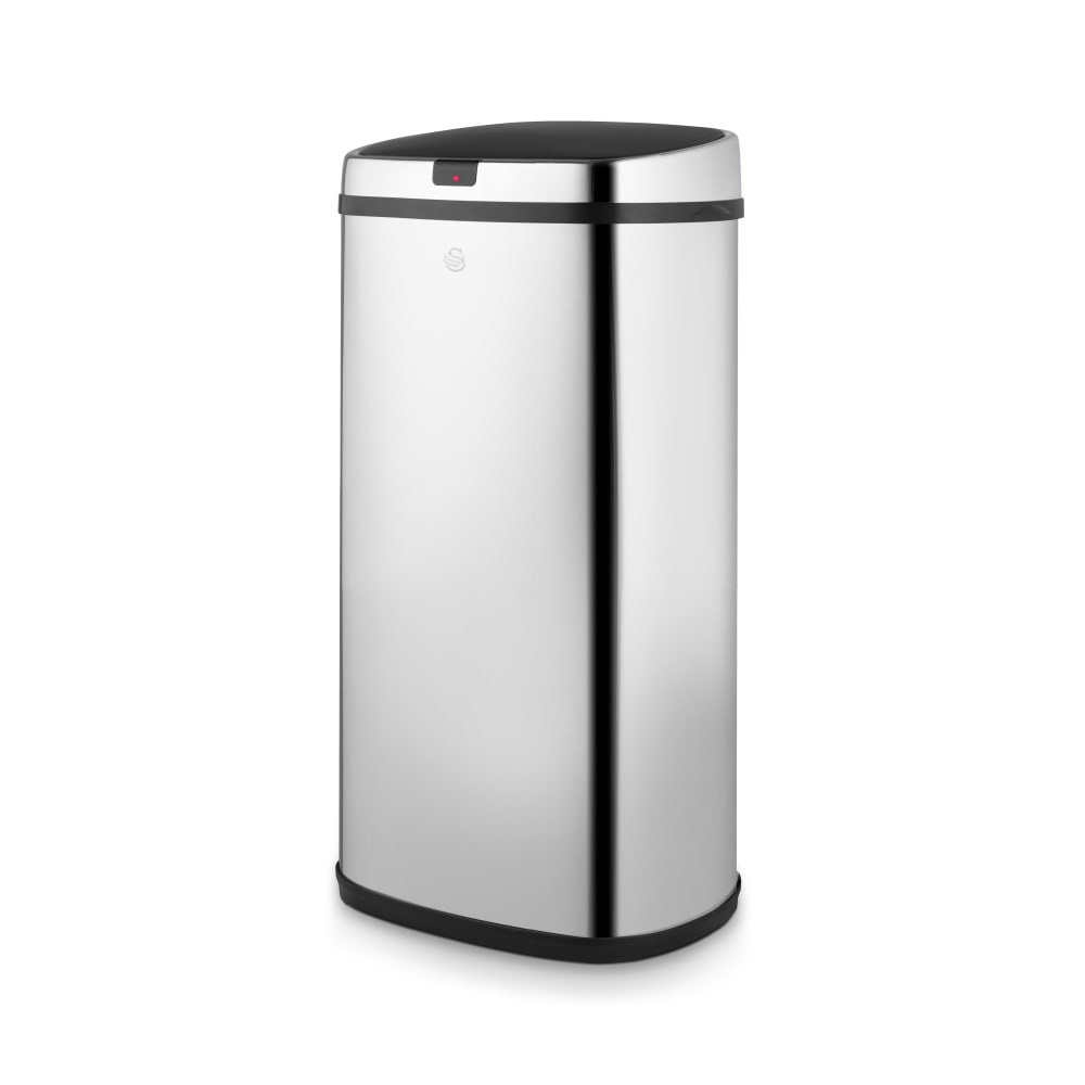 Swan Townhouse 42L Stainless Steel Sensor Bin