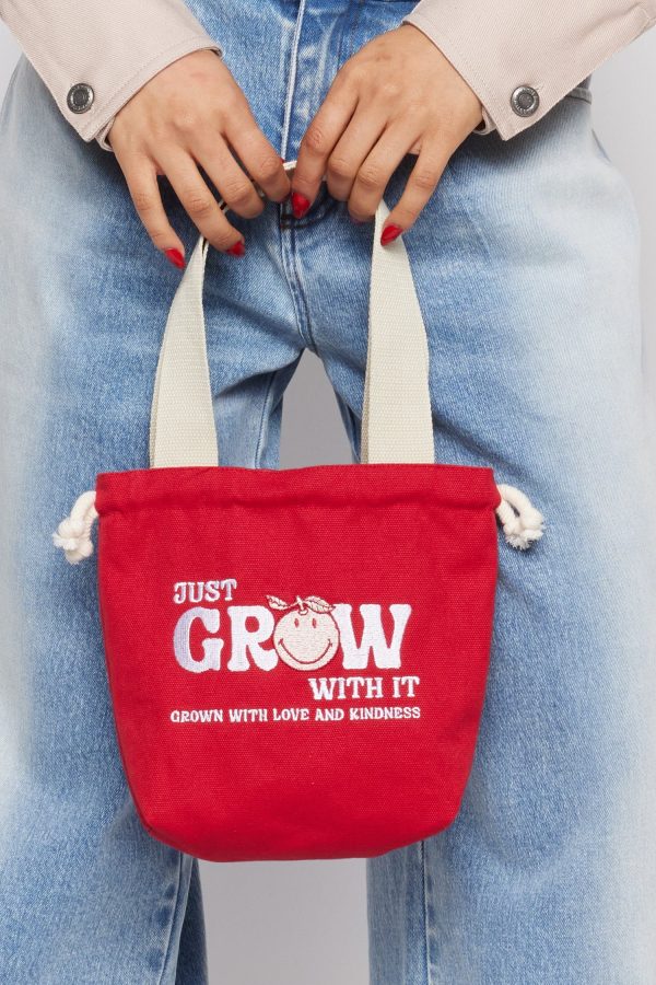 Samii Ryan x Smiley® Just Grow With It Bucket Bag
