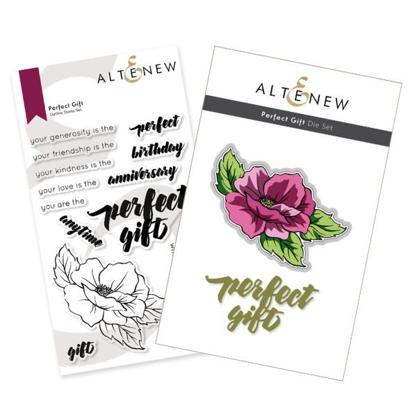 Altenew Clear Stamp and Die Set Perfect Gift